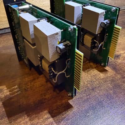 ‘Pair” Produce like a pro Warren Huarts Phoenix Audio DRS-EQ 500 Series Equalizer Module 2010s - Black image 4