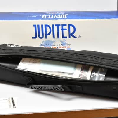 Mint Jupiter diMedici 911 Semi-Pro Flute by Altus Sterling D6 Head w/ Open Hole Offset G Split E & B Foot Like New image 17