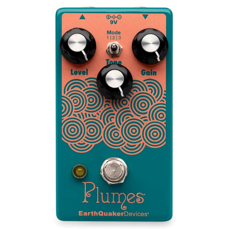 【中古特価！】Plumes Earth Quaker Devices EarthQuaker Devices Plumes Small Signal Shredder Overdrive Pedal