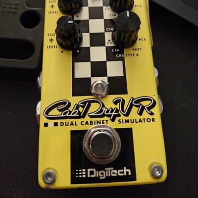 DigiTech CabDryVR Dual Cabinet Simulator 2010s - Yellow/Black/White image 3