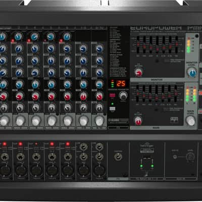 Behringer Europower PMP580S 500-Watt 10-Channel Powered Mixer image 4