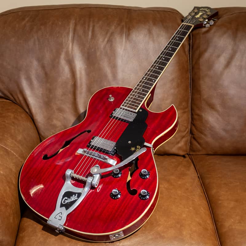 1965 Guild Starfire III Cherry