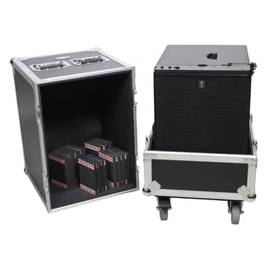 Prox ATA Single Line Array Flight Road Case w/Wheels fits RCF SUB702AS Subwoofer image 3