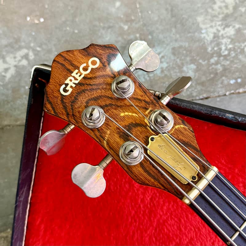 Greco GOB-900 Speedway bass 1979 - Natural original vintage | Reverb