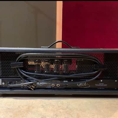 Peavey 5150 "Block Letter" 2-Channel 120-Watt Guitar Amp Head 1992 - 1993 - Black image 2