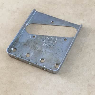 Lefty Fender American Vintage 1962 Reissue Serial Tele Bridge Plate USA Relic image 5