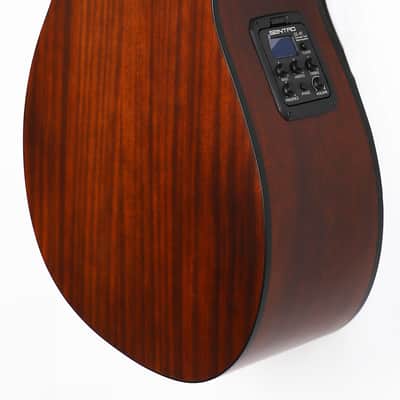 Agile 8 String MultiScale FanFret Acoustic Guitar Renaissance 82730 EQ TE Flame 8 String Acoustic image 7