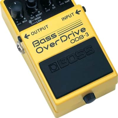 Boss ODB-3 Bass OverDrive Effects Pedal - Yellow image 3
