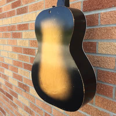 Jackson-Guldan Jay G Parlor Guitar 1960s image 11