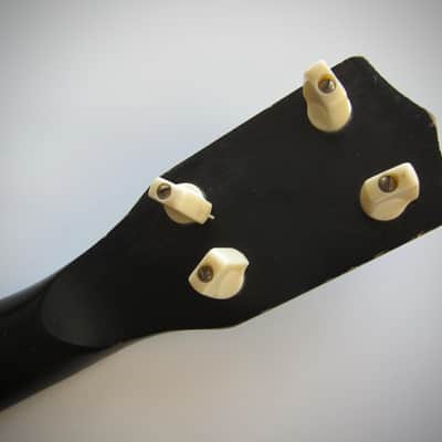 Harmony Soprano Uke Ukulele Sunburst Circa-1960s-Fancy White Stencil Paint image 12