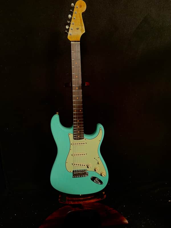 Fender Limited Edition 59 Strat Journeyman Relic 2022 - Faded Aged Sea Foam Green