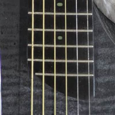 Tagima LUMI-X BK Black Smart Acoustic-Electric Guitar - Built-in Effects-B Stock image 7