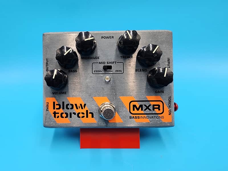 MXR M-181 Bass Blowtorch Overdrive Distortion Guitar Effect Pedal Boost 3 Band image 1