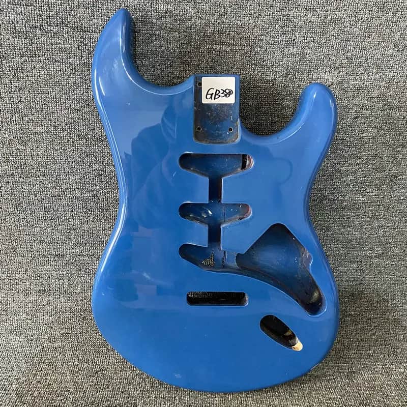 Metallic Blue Finish Stratocaster Strat Style Guitar Body image 1