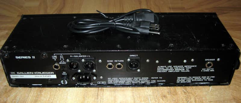 Gallien Krueger 200RCB Bass Amp | Reverb