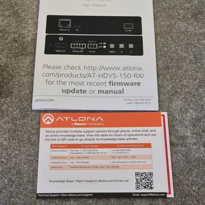 Atlona AT-HDVS-150-RX - Compact Scaler Receiver - Open Box New image 5