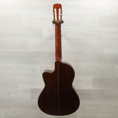 Used Alvarez Yairi CYM75CE Solid Top Acoustic Guitar Natural image 4