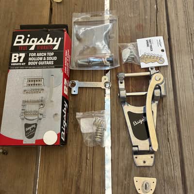 Bigsby B700 Vibrato Tailpiece Kit Vibramate 2010s - Aluminum tremolo whammy bar kit Les paul image 2