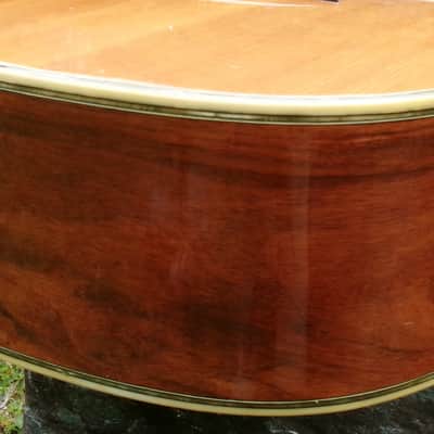 1973 Yairi YW600G Grammer Guitar Style New Jacaranda - Natural+Flight Case image 25