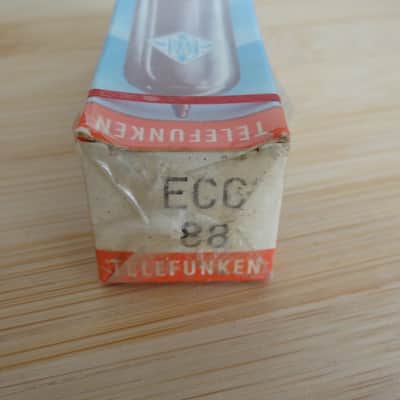 NOS NIB TELEFUNKEN ecc88 6dj8 e88cc SEALED !!! image 23