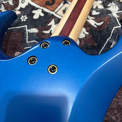Ibanez RGDIR6M-LBM Iron Label 2018 - 2019 - Laser Blue Matte image 8