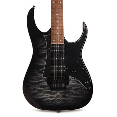 Ibanez RG450QMBTGB RG Standard Electric Guitar Transparent Gray Burst image 2