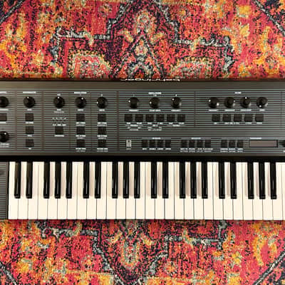 Behringer UB-Xa 16-Voice 61-Key Synthesizer 2023 - Present - Blue with Wood Sides image 4