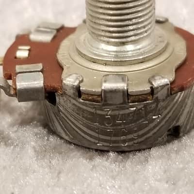 1957 Centralab 500k Audio Taper Vintage Potentiometers - Qty 3 - Les Paul #3 image 7