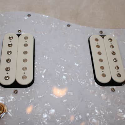 DiMarzio DP196/DP197 Virtual PAF Humbucker Set - in Loaded Strat Pickguard image 2