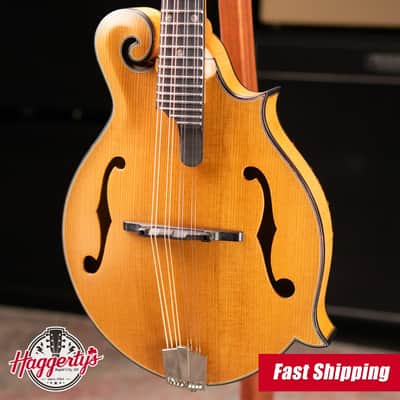 Eastman MD915-BD F-Style Mandolin - Blonde with Hardshell Case image 1