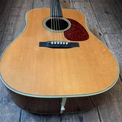 1952 Martin D 28 Dreadnought Acoustic & hard shell case image 7