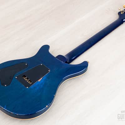 2012 Paul Reed Smith Custom 24 Trem Faded Blue Burst w/ Case image 14