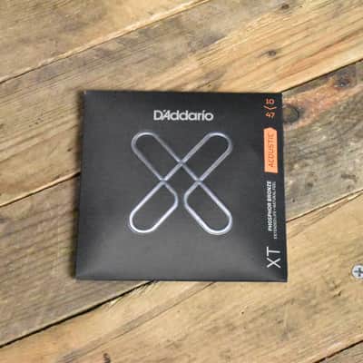 D'Addario XT XTABR1047 Bronze Acoustic Guitar Strings Extra Light 10-47 image 1