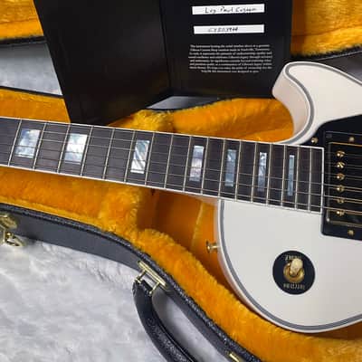 NEW! Gibson Les Paul Custom - Alpine White - Ebony Board - Authorized Dealer - 10lbs - G06473 image 12
