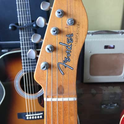 Fender American Vintage '52 Telecaster Butterscotch Blonde 2000s image 7