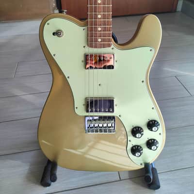 Fender Chris Shiflett Artist Series Signature Telecaster Deluxe 2016 - Present - Shoreline Gold image 2