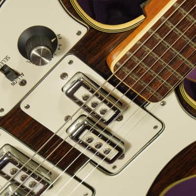 1960s Teisco-made Norma EG-673 Split-Coil Hollowbody Electric Guitar (VIDEO! Ready to Go) image 7