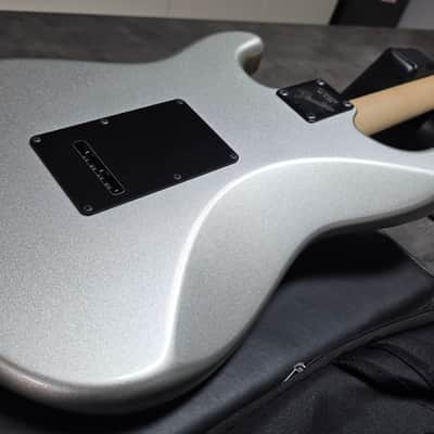 Fender Boxer Series Stratocaster MIJ BRAND NEW 2020 Porsche Inca Silver HH Japanese MJ Made in Japan Super Strat Coil Tap Gotoh Vintage 80s Reissue Black Headstock Guitar image 20