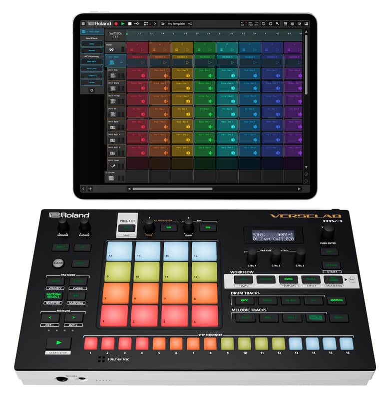 Roland Verselab MV-1 Song-Production-Studio / Arranger - Sampler - Synthesizer - Effects & Vocal FX engines image 1