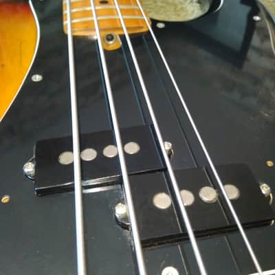Cat sells Killer Bass :-) Greco Precision Bass 1980 Sunburst PB600S model \m/ image 13