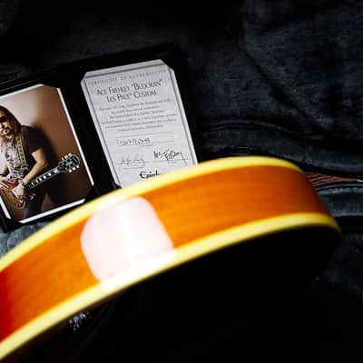 Epiphone Ace Frehley Signature "Budokan" Les Paul Custom 2012 - Faded Cherry Sunburst ++NEW++ image 10