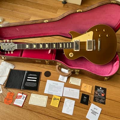 Gibson Custom Shop '57 Les Paul Goldtop Reissue 2019 - Present - Double Gold Dark Back VOS image 22