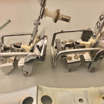 Vintage 70s Ludwig Super Sensitive Snare Drum Throw Off Mechanism, LM410, with Guards image 4