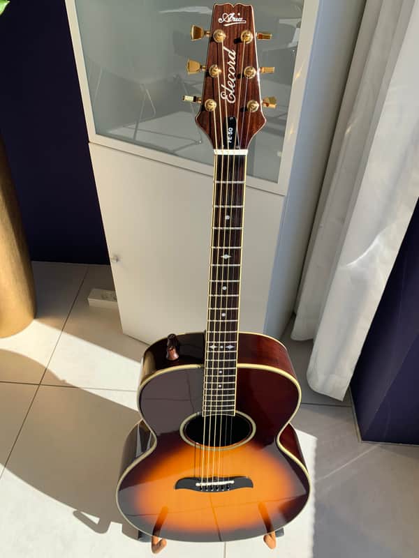 1980s Aria Elecord FE-50 TB - Tobacco Burst | Japan Matsumoku