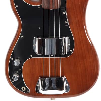 1978 Fender Precision Bass Left Handed Fretless P-Bass Guitar w/ Case Very Rare! image 4