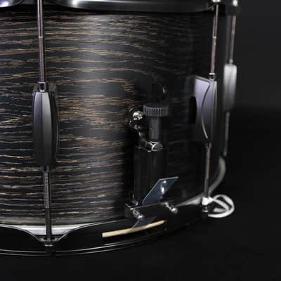 Tama 14" x 8" Woodworks Snare, Black Oak Wrap image 3