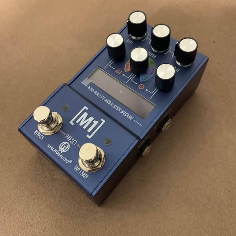 Walrus Audio Mako M1 High-Fidelity Modulation Machine 2022 - 2024 - Blue image 1