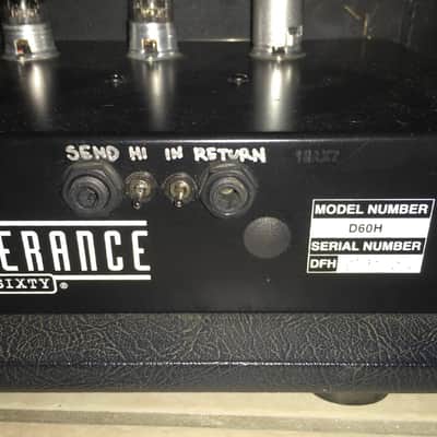 VHT / Fryette Deliverance 60 Watt, with factory added FX loop image 3
