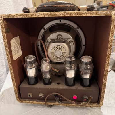 Vintage 1942 Oahu Guitar Tube Amplifier made by Valco image 2