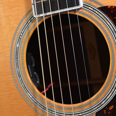 Martin J-40 Acoustic Electric 2017 Natural Gloss w Deluxe Hardshell Case & FAST Same Day Shipping image 12